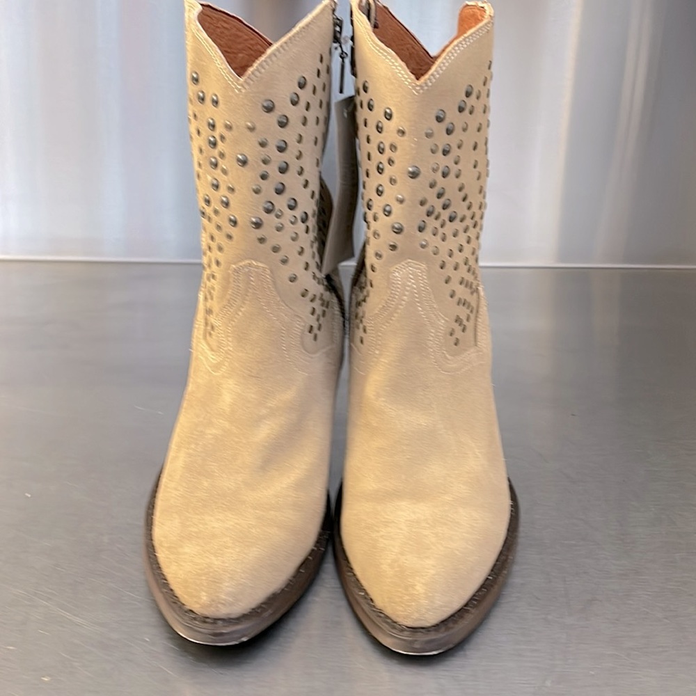 6. Dan Post Suede Stud Boots. New with tags from Sundance. - Picture 5 of 15